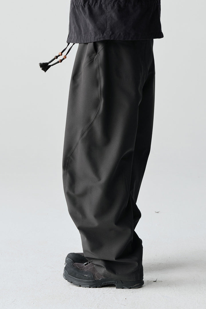 撥水裏起毛ソフトシェルパンツ26BLCK001