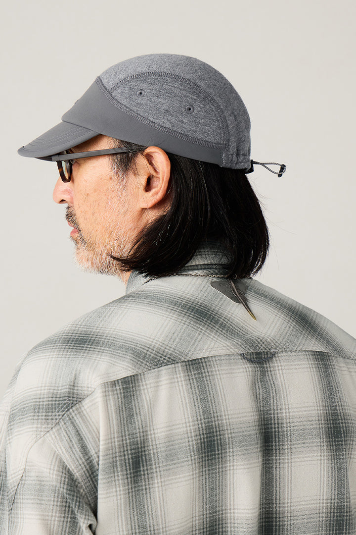 ウールパッチワークキャップ25BLML014