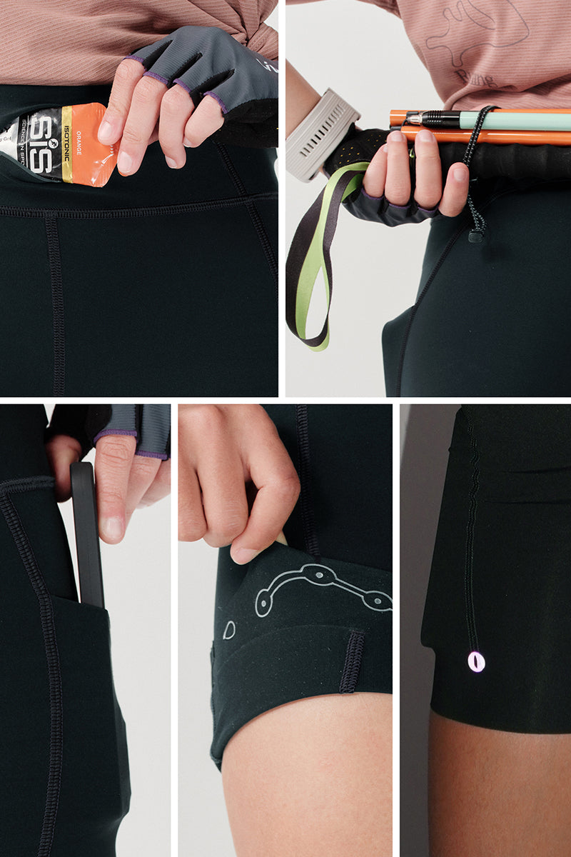 SITIPコンプレッションショートパンツウィメンズNLBLADK015