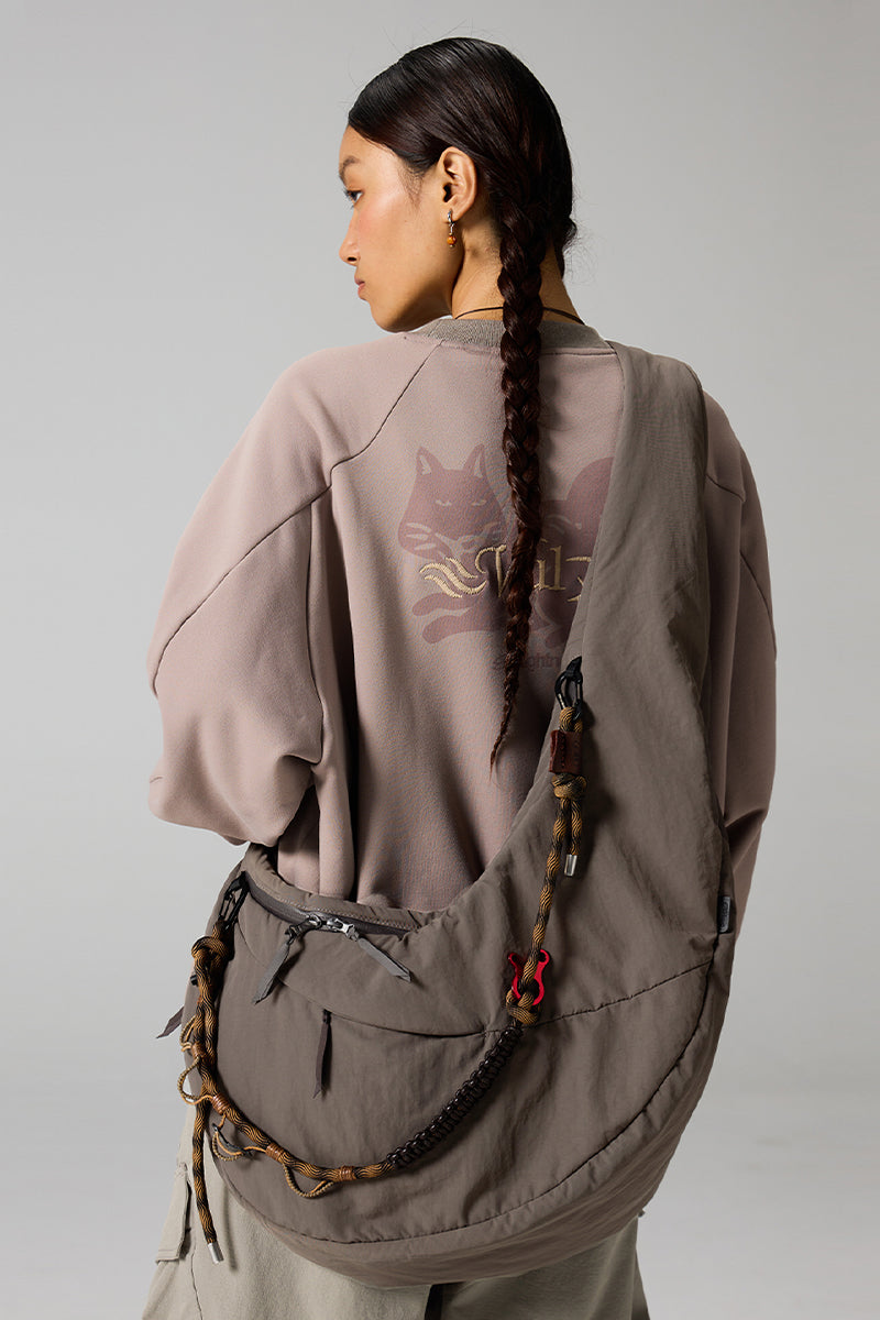 アーチ型シングルショルダーバッグ25BLBB007