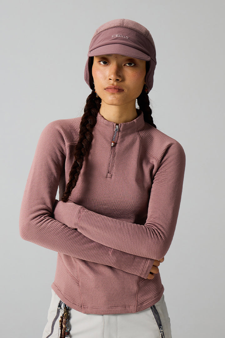 ウールフリースインナーシャツウィメンズ25BLCT021