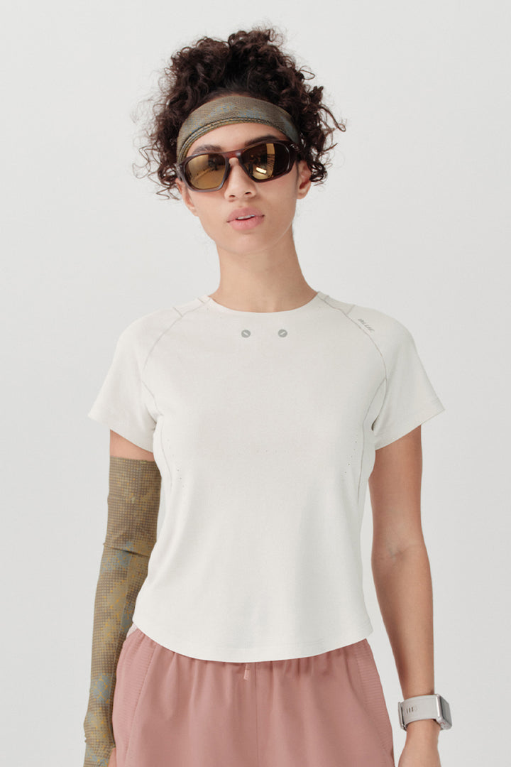 FROGAERO Trail Running POLARTEC Short Sleeve T-Shirt Women's NLBLDTX018