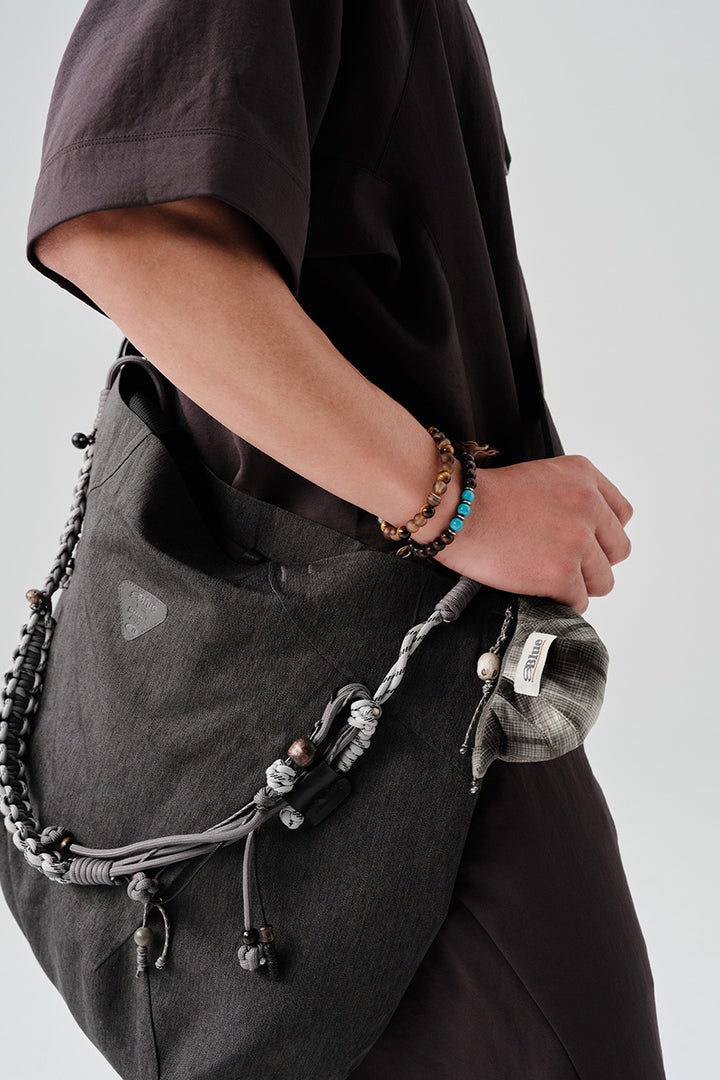 エコ素材チェック柄ミニポーチチャームNLBLAPS004