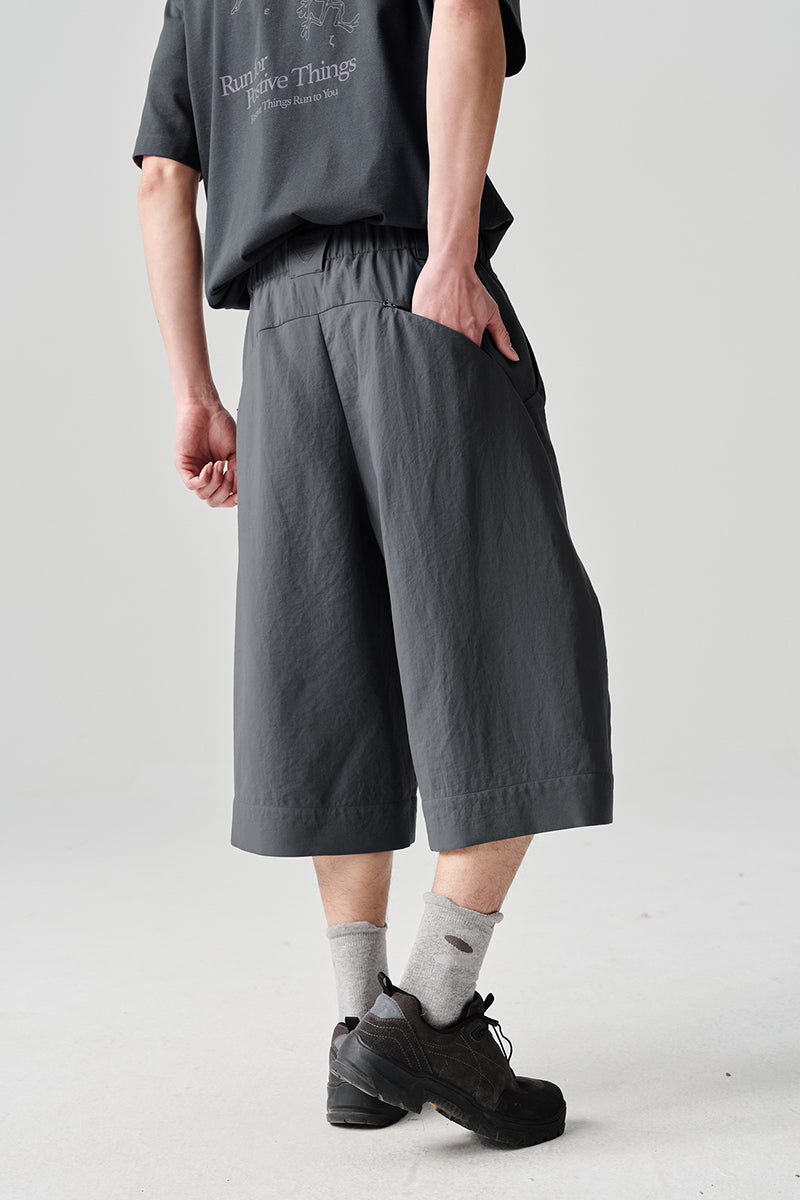 MICROFTオーバーサイズクロップドパンツNLBLADK003