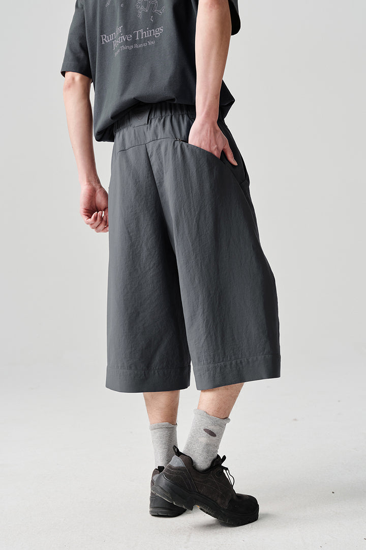 MICROFTオーバーサイズクロップドパンツNLBLADK003