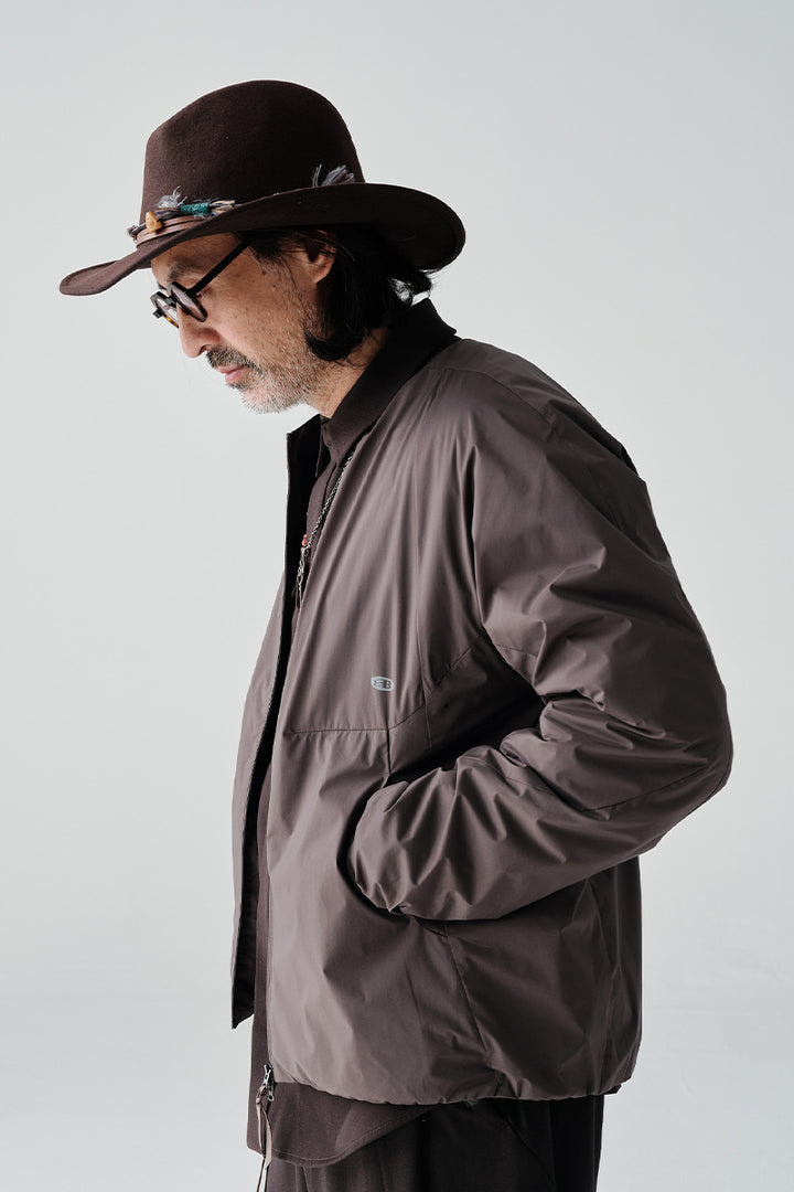 OCTA裏起毛撥水Vネックジャケット25BLJK030