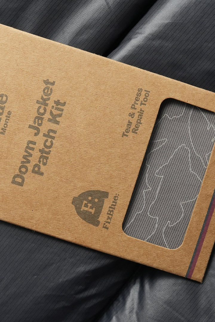 ダウンジャケット用高温プレス補修パッチ25BLQQ017