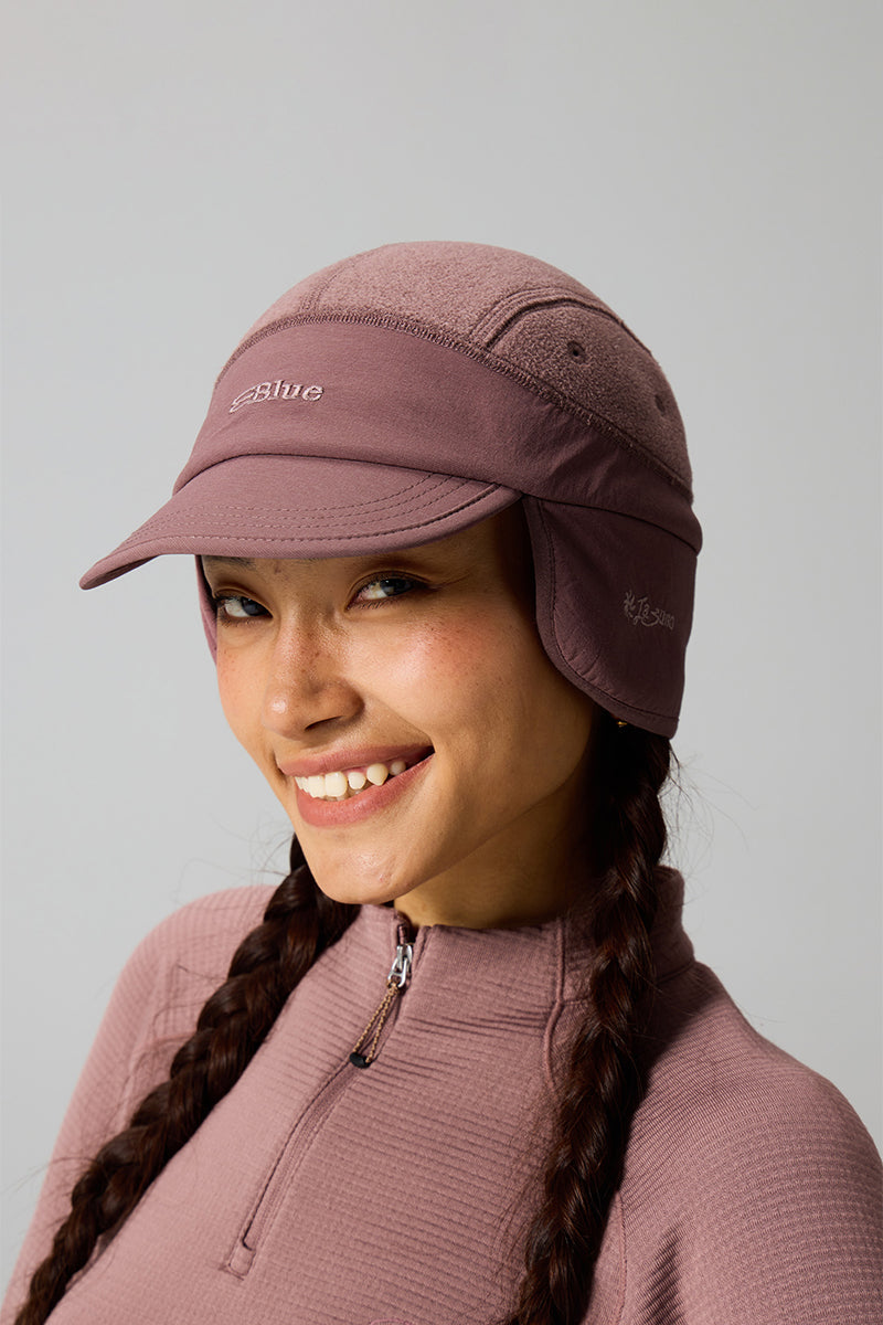 POLARTEC耳当て付きフリースベースボールキャップ25BLML017