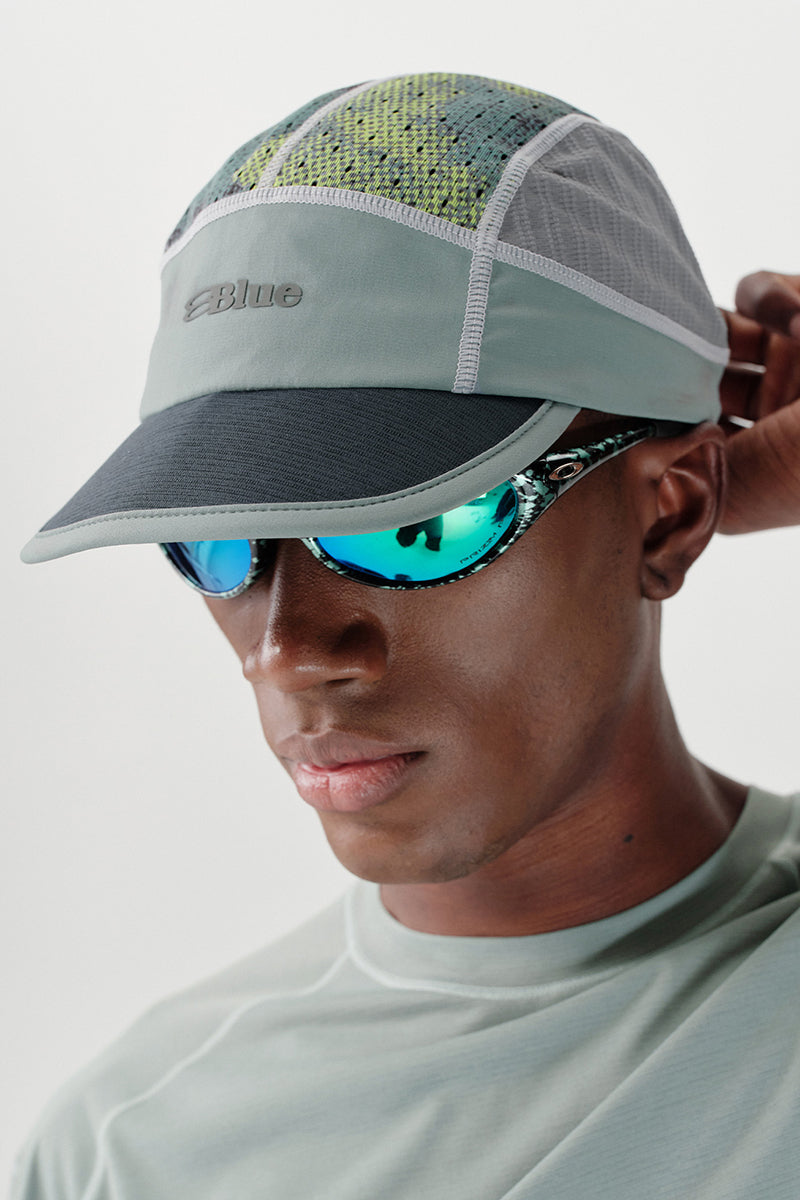 軽量通気バイカラーキャップNLBLAML007