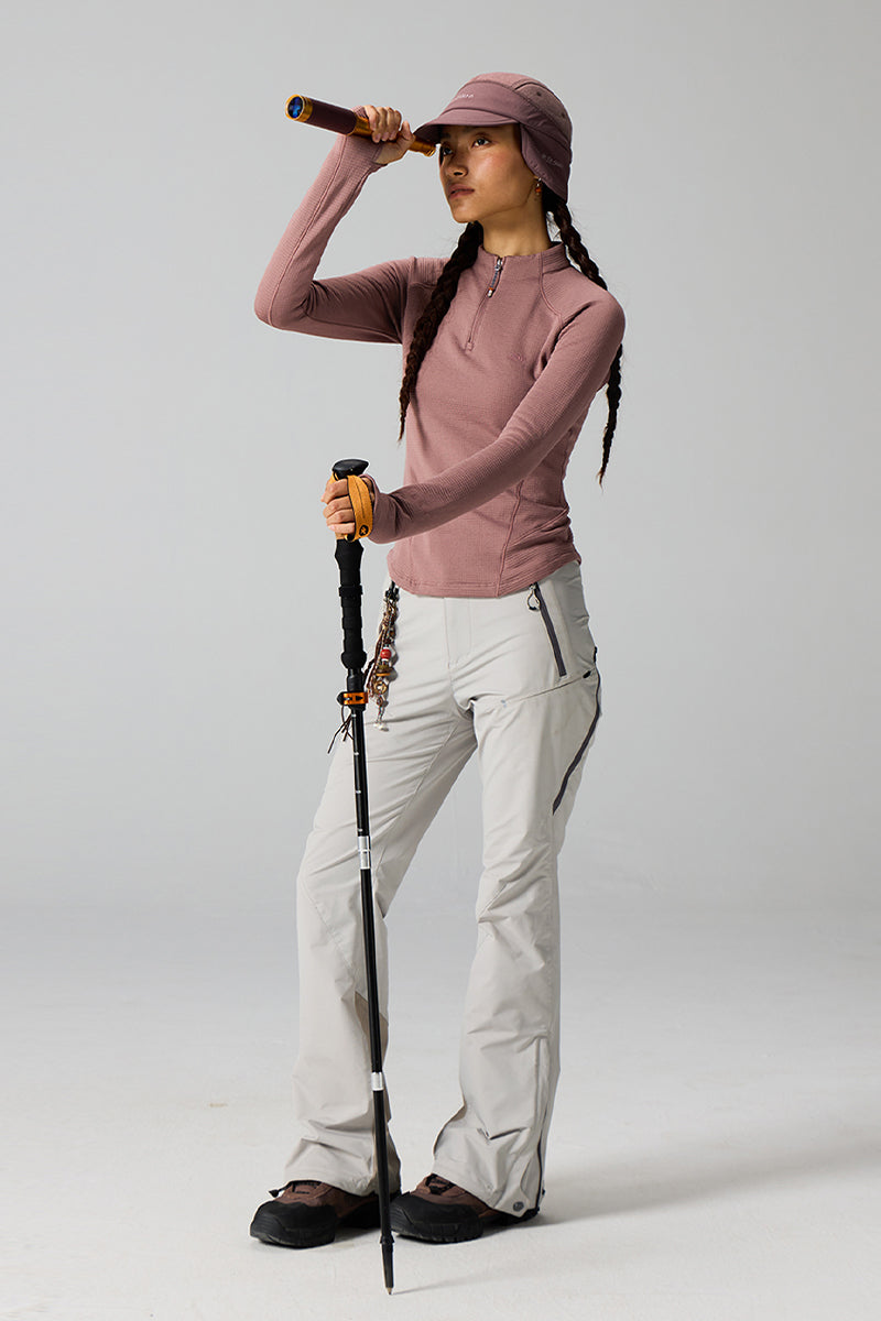 ウールフリースインナーシャツウィメンズ25BLCT021