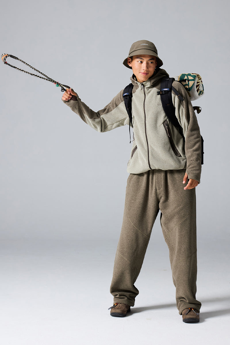 POLARTECフリーススウェットパンツ25BLCK028