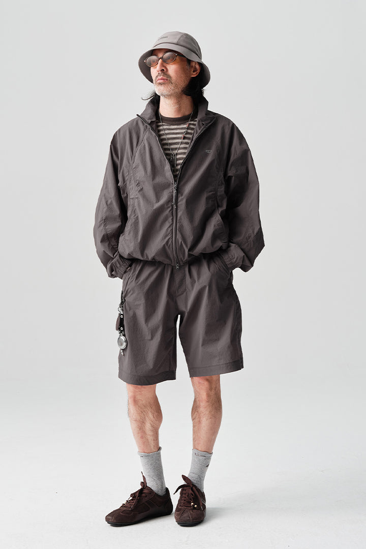 MICROFTスタンドカラー撥水シャツジャケットNLBLBJK003