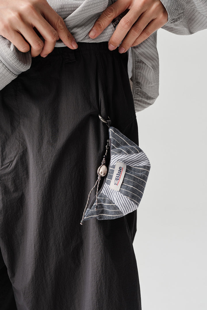 エコ素材チェック柄ミニポーチチャームNLBLAPS004