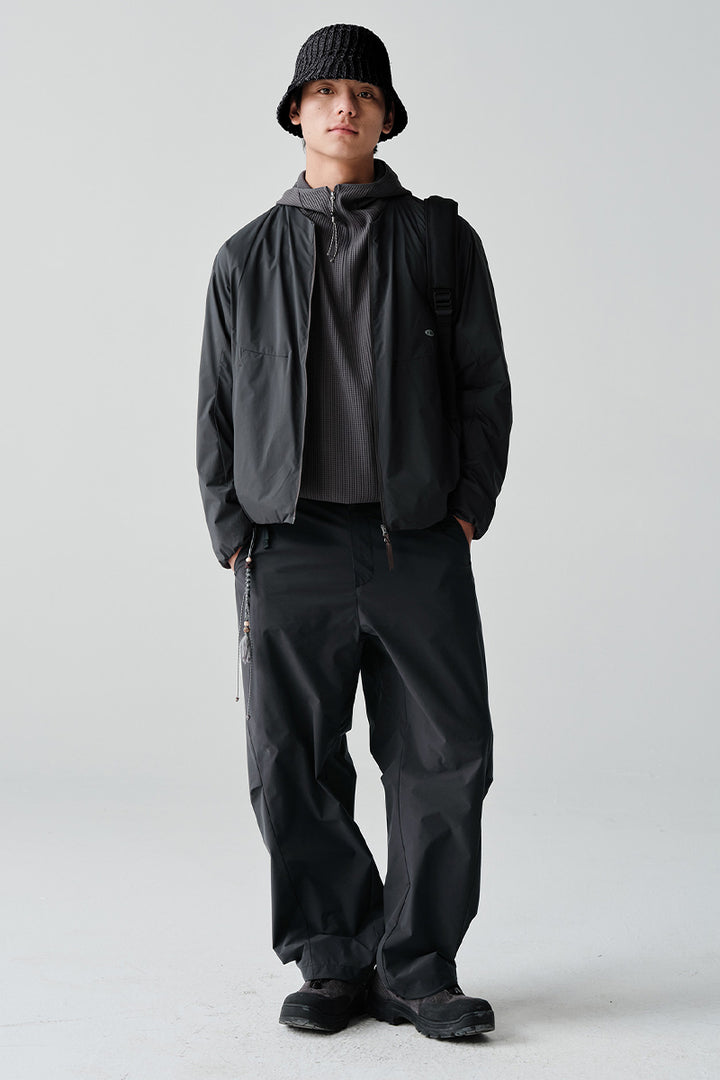 OCTA裏起毛撥水Vネックジャケット25BLJK030