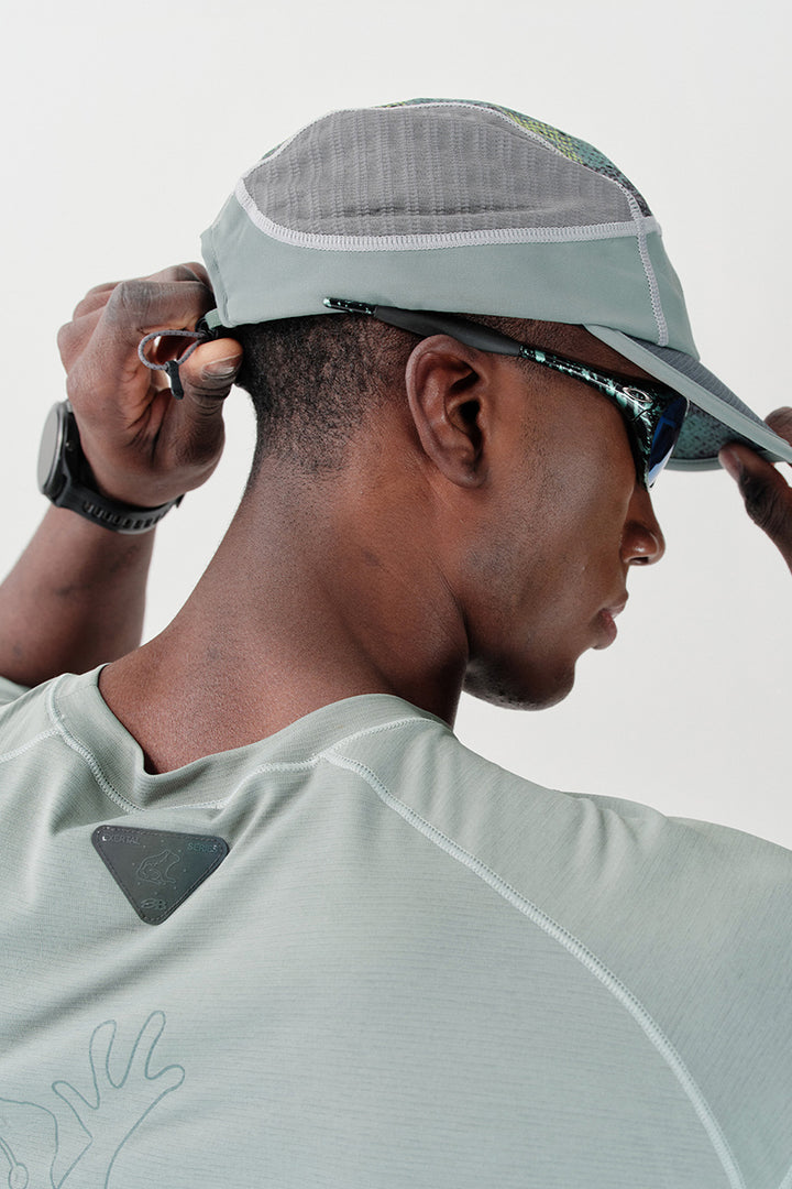 軽量通気バイカラーキャップNLBLAML007