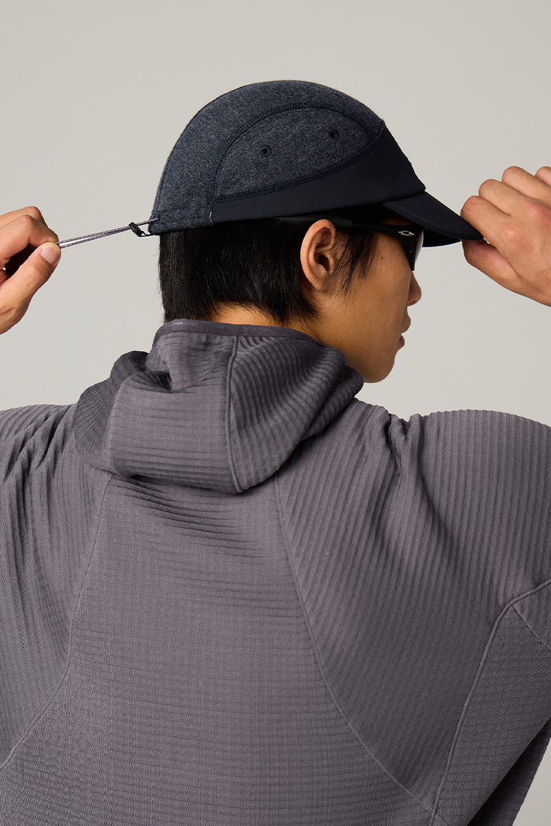 ウールパッチワークキャップ25BLML014