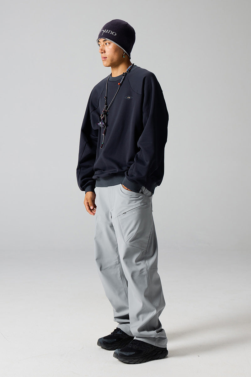 バックプリント動物柄フリースTシャツ25BLWY023