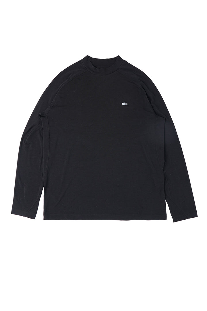 メリノウールベーシック長袖Tシャツ25BLCT015