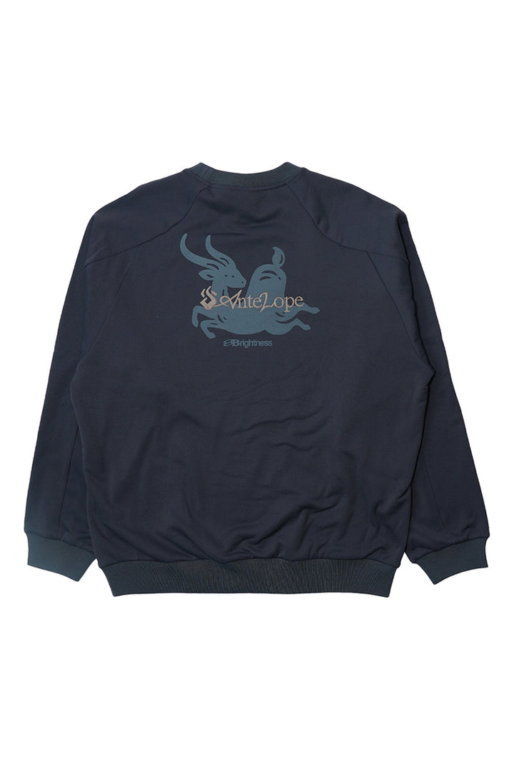 バックプリント動物柄フリースTシャツ25BLWY023