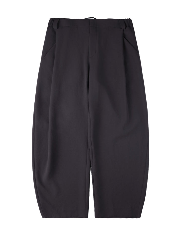 MICROFT撥水ワイドバルーンパンツNLBLACK001