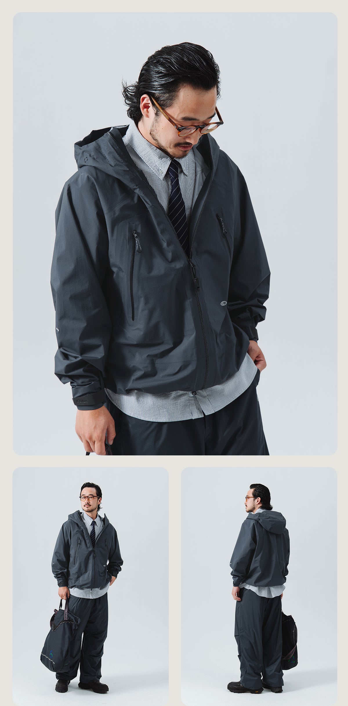 Octa オクタ ハードシェル防水ジャケット24BLCY003 – Blue Monte