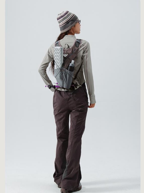 ソフトシェルフレアパンツ24BLCK014