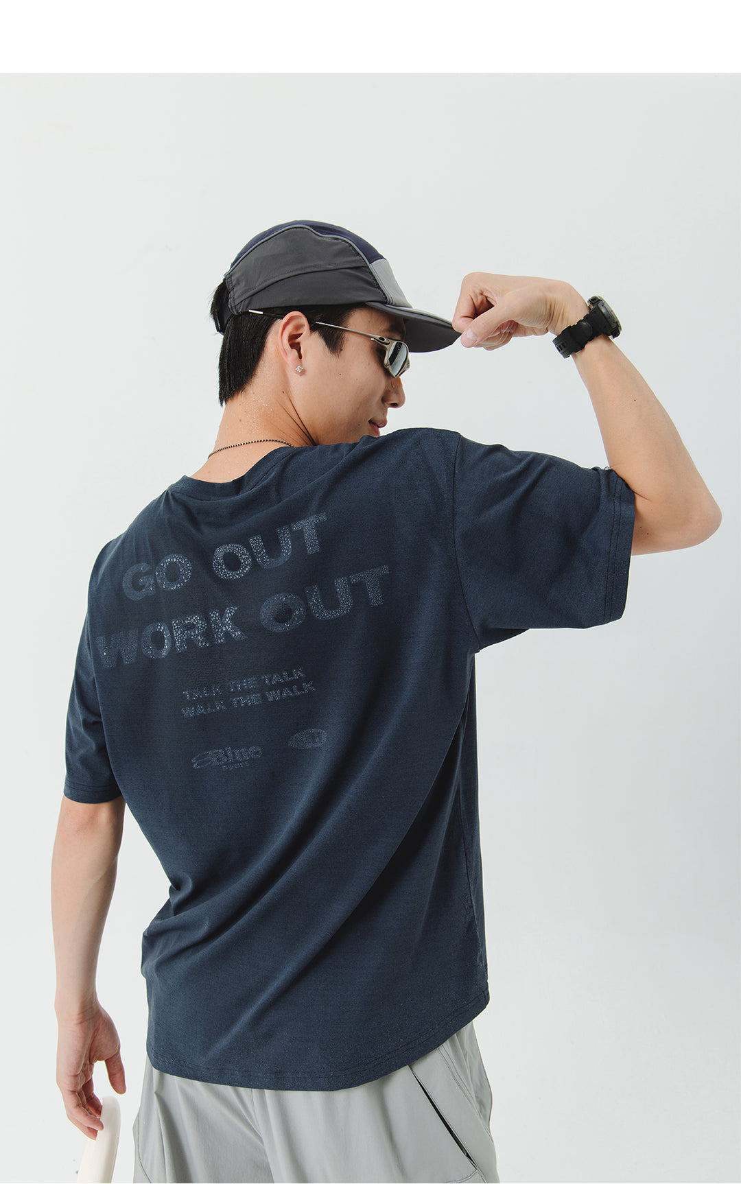 スポーツウォータープリントTシャツ24TMT008