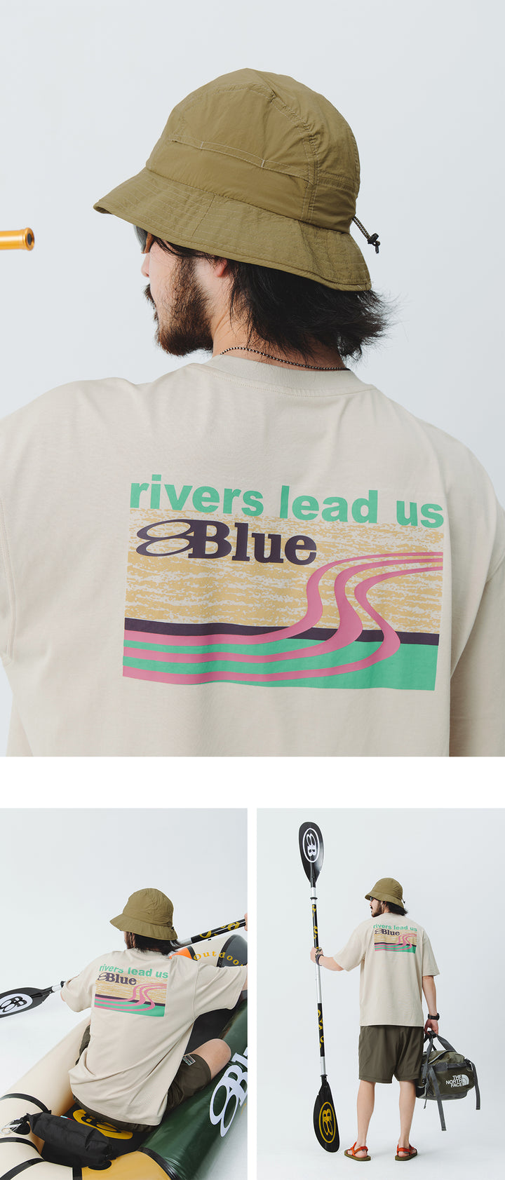 リバーフローデザインTシャツ24TMT014
