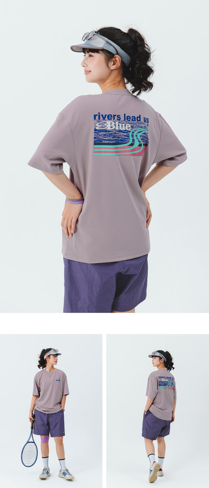 リバーフローデザインTシャツ24TMT014