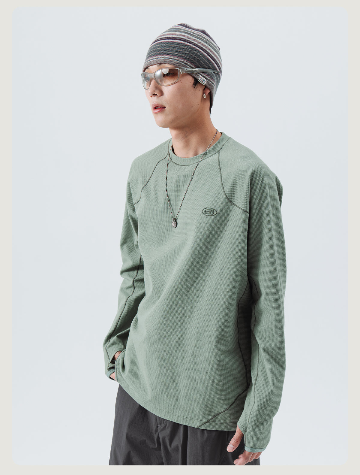 UV 차단 깅엄 셔츠 24BLCT006