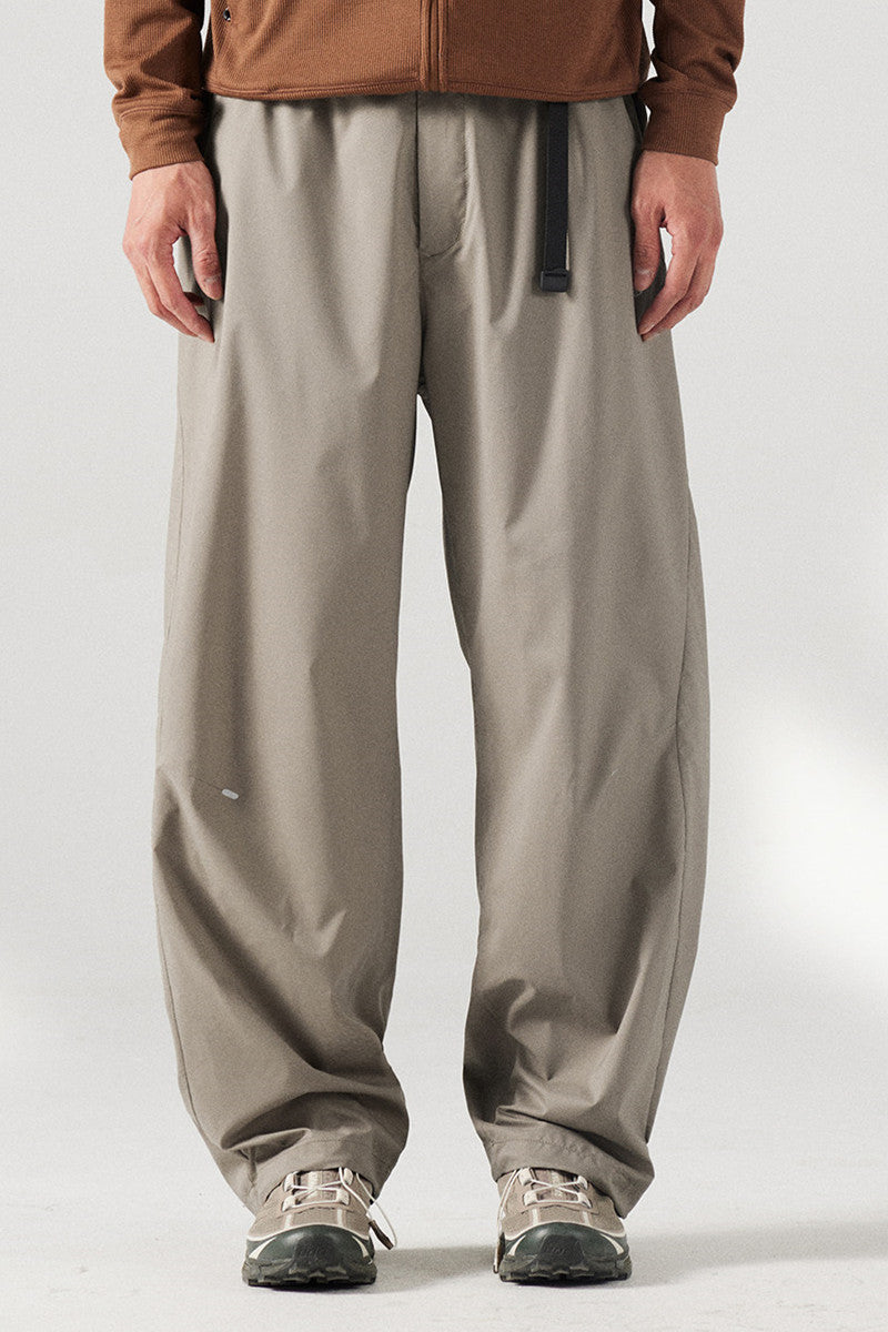 MICROFT 발수 와이드 팬츠 25BLCK009