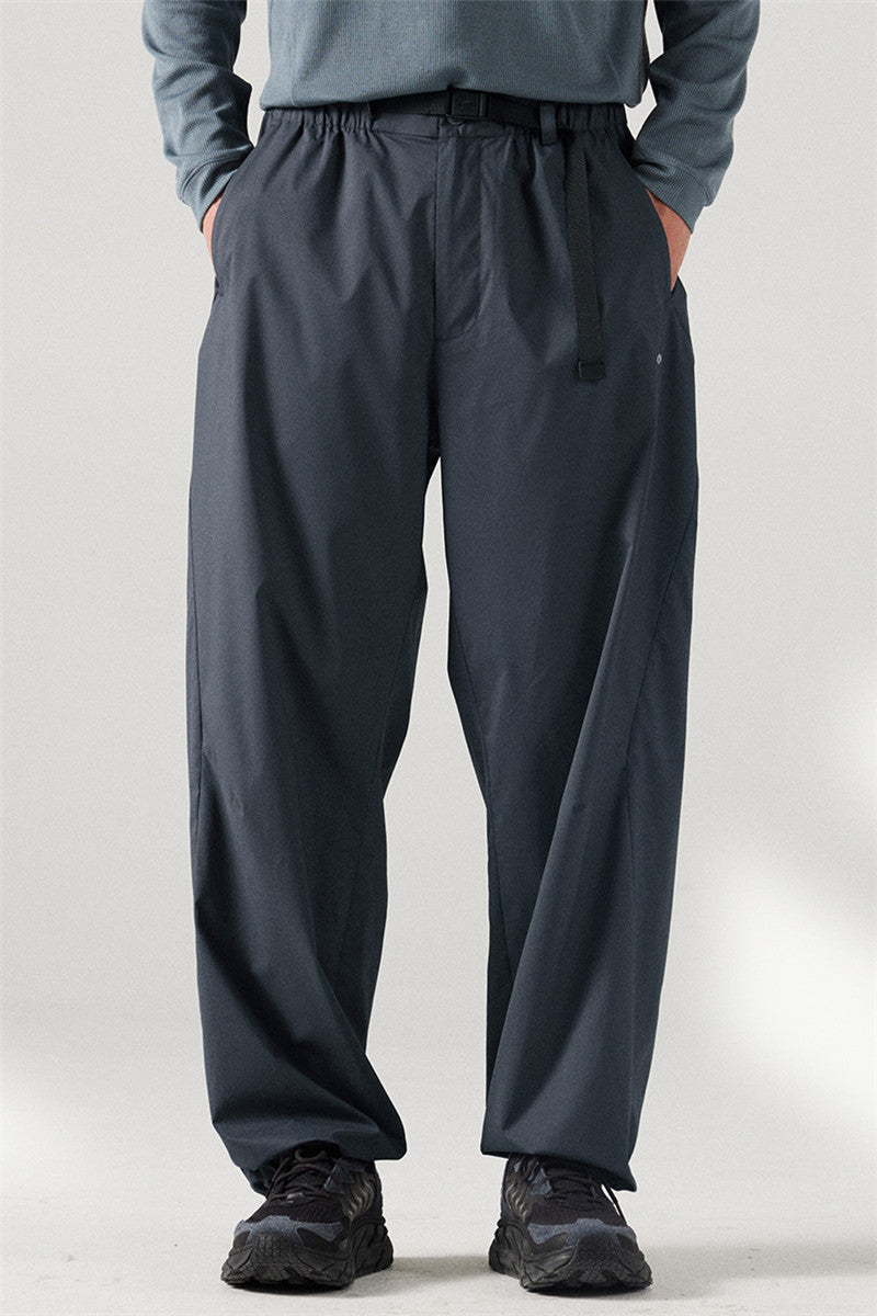 MICROFT 발수 와이드 팬츠 25BLCK009