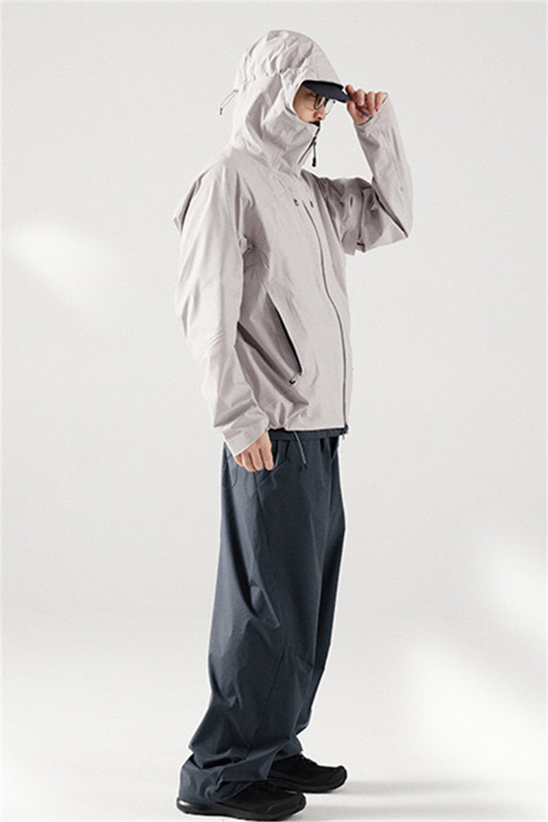 MICROFT 발수 와이드 팬츠 25BLCK009