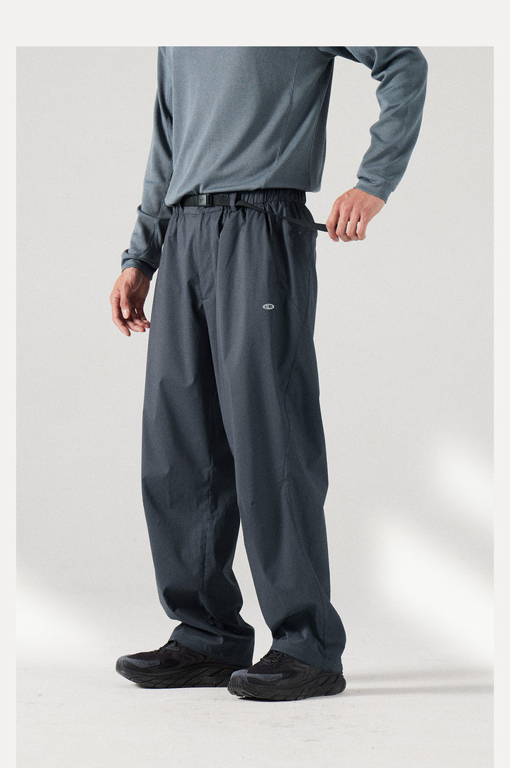 MICROFT 발수 와이드 팬츠 25BLCK009