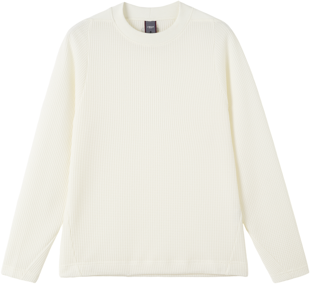 ウールワッフル長袖TシャツNLBLCTX016