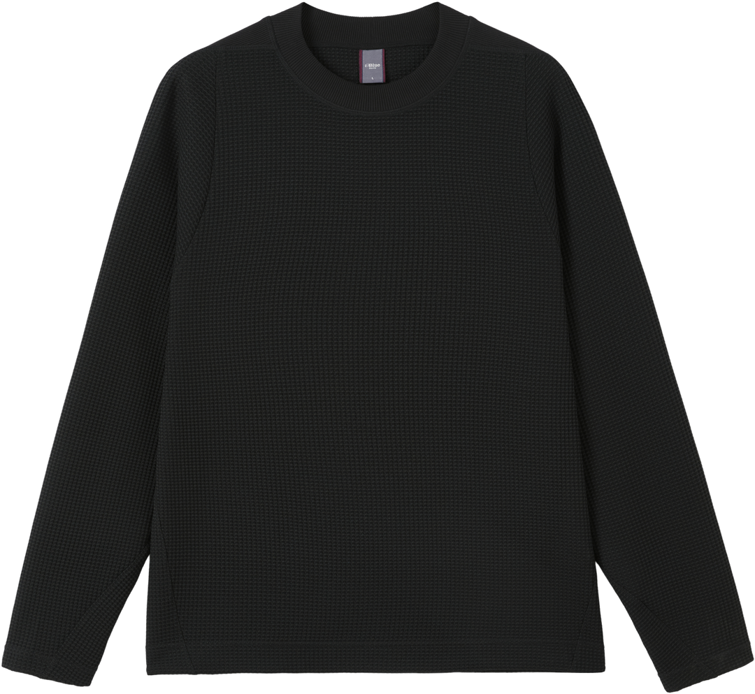 ウールワッフル長袖TシャツNLBLCTX016