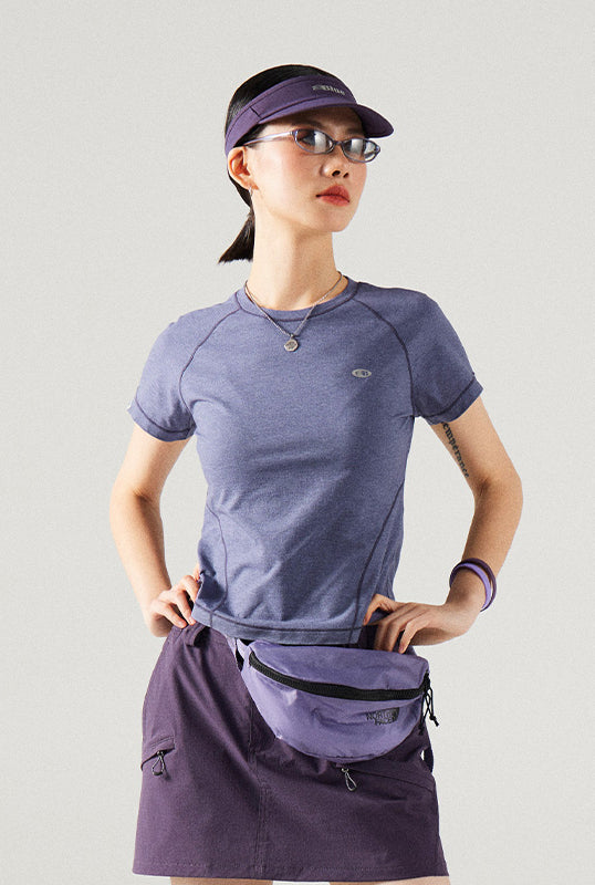 スポーツレディース半袖Tシャツ