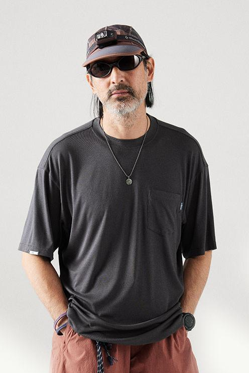 ウール ベーシックポケットTシャツ