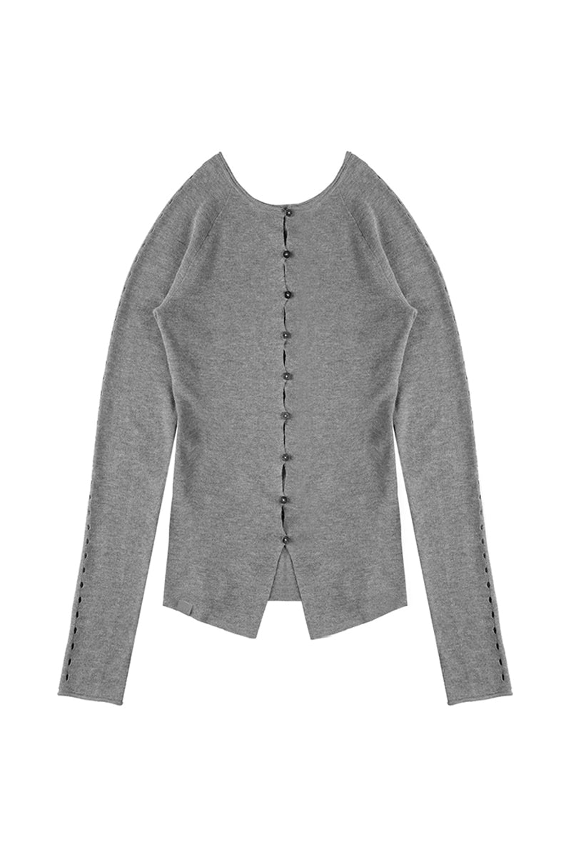 前後2ウェイニットカーディガンウィメンズNLBLMZS003