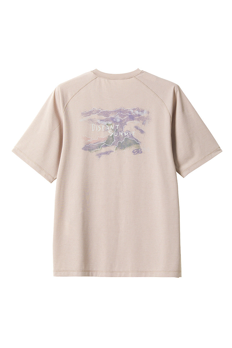 HYDROCOOL風景柄半袖TシャツNLBLDTX025