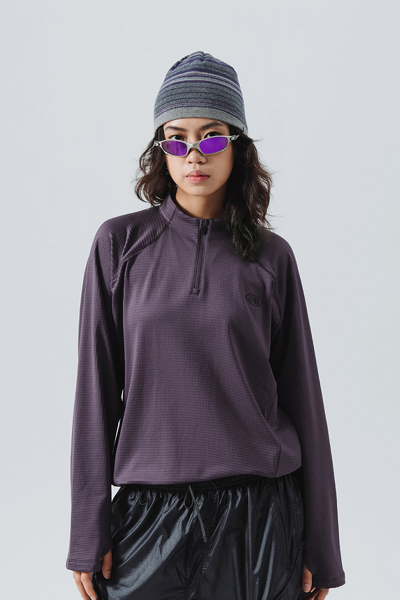 メリノウールハイネック長袖Tシャツ24BLCT012