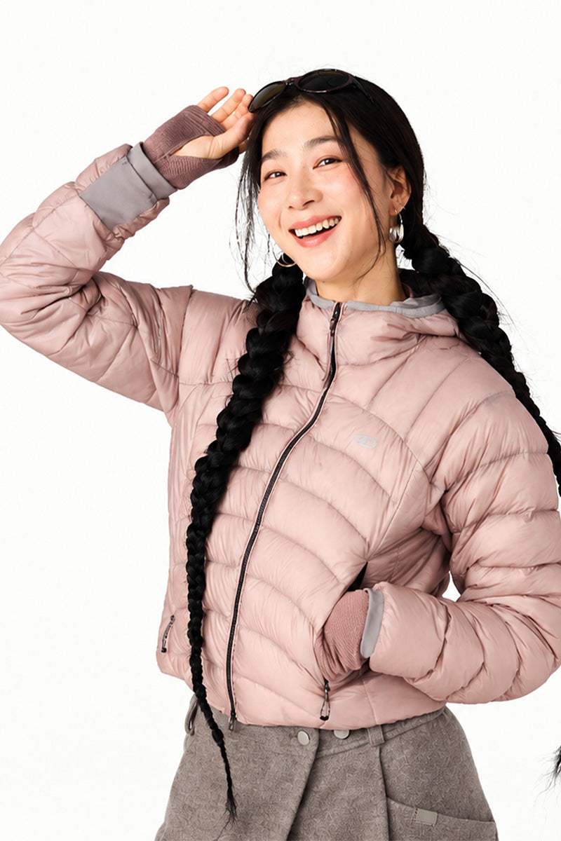 AIRTASTIC 750FP Women's Hooded Goose Down Jacket
