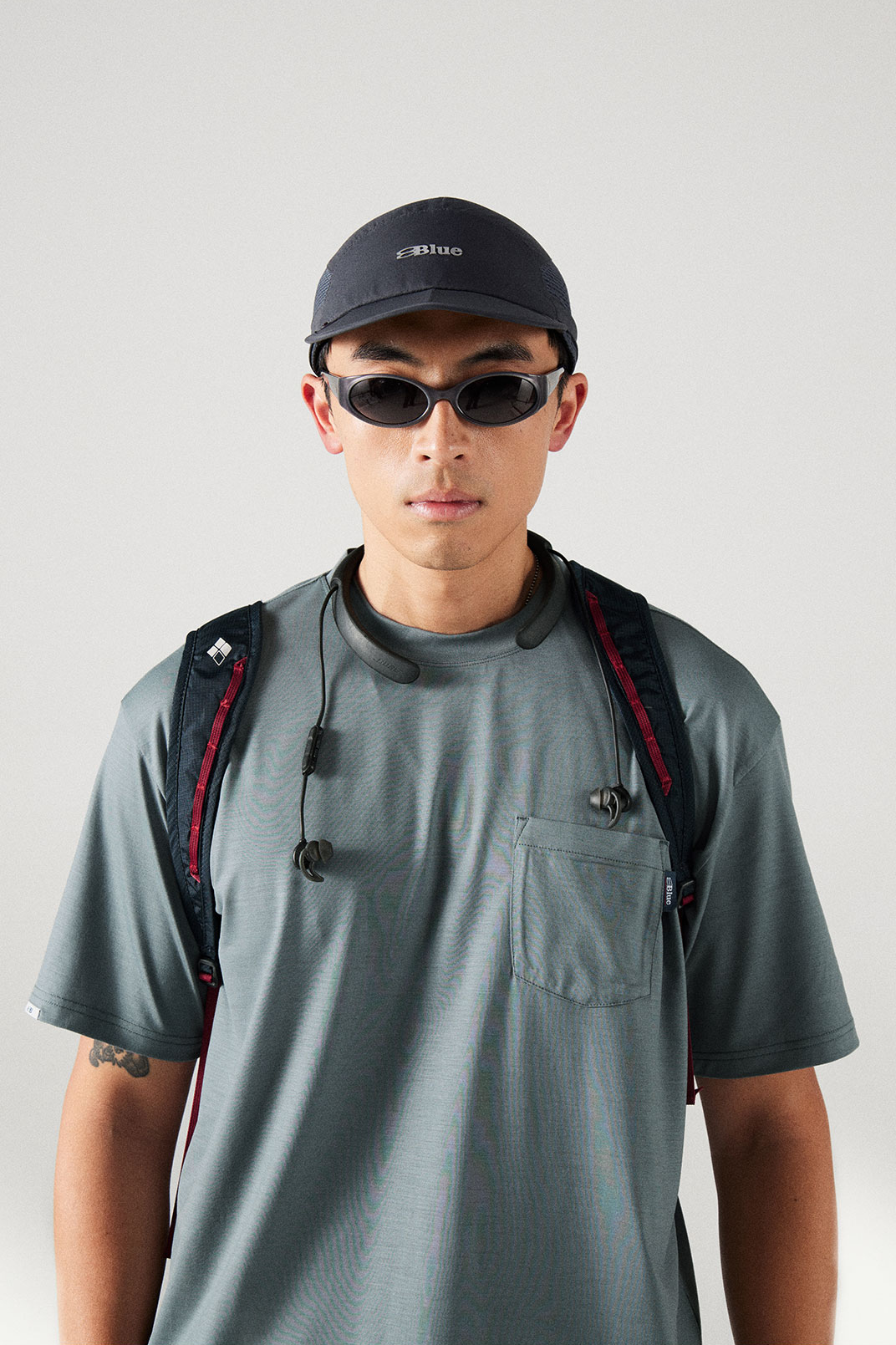 ウール ベーシックポケットTシャツ 25BLDT002
