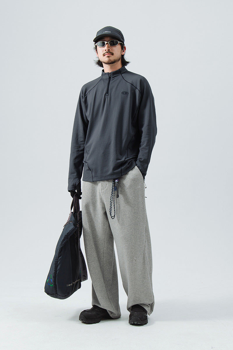 メリノウールハイネック長袖Tシャツ24BLCT012