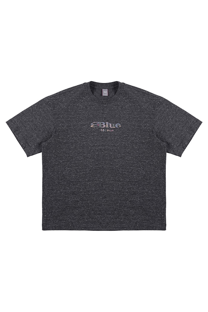 カラフル刺繍ロゴクルーネック半袖TシャツNLBLDTX005