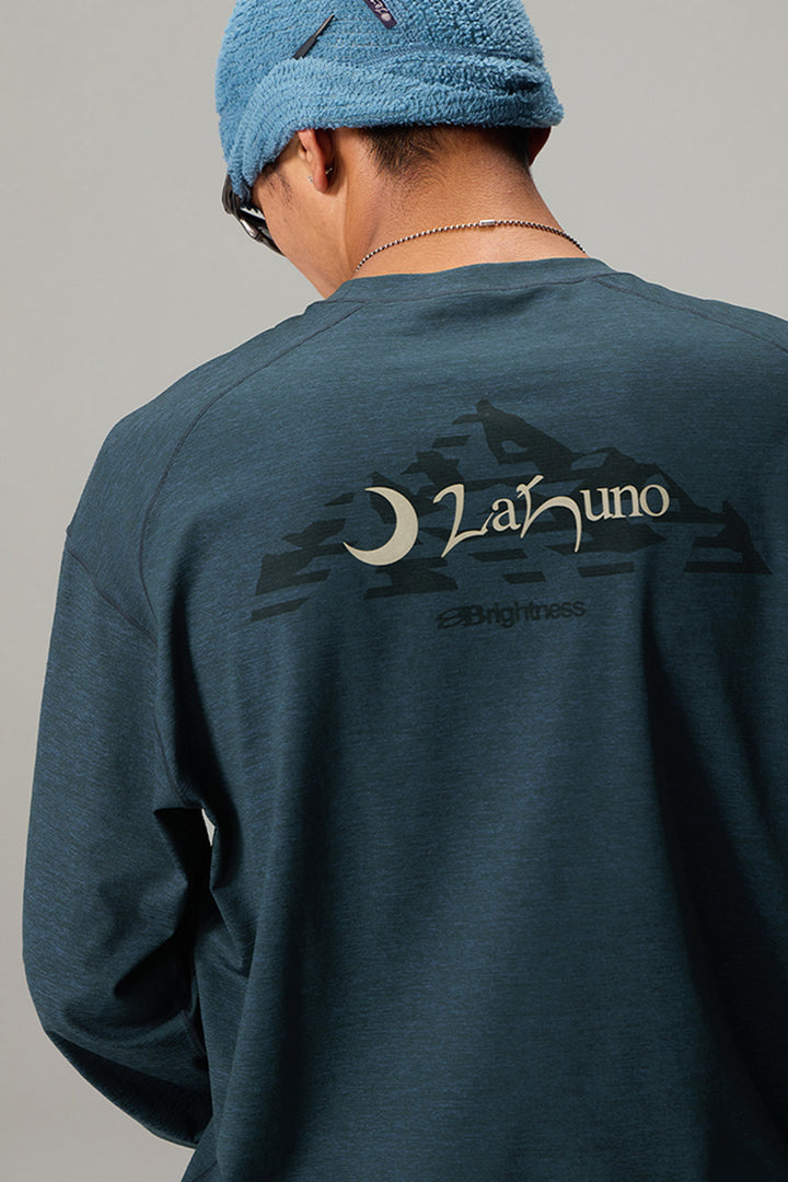 モイスチャーウィッキング長袖Tシャツ25BLCT020