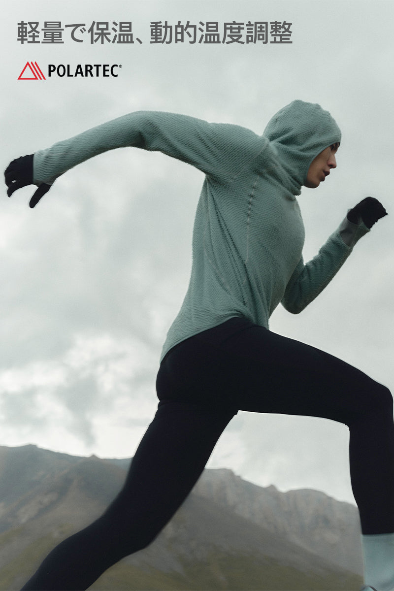 PrimaLoft フリーススウェット