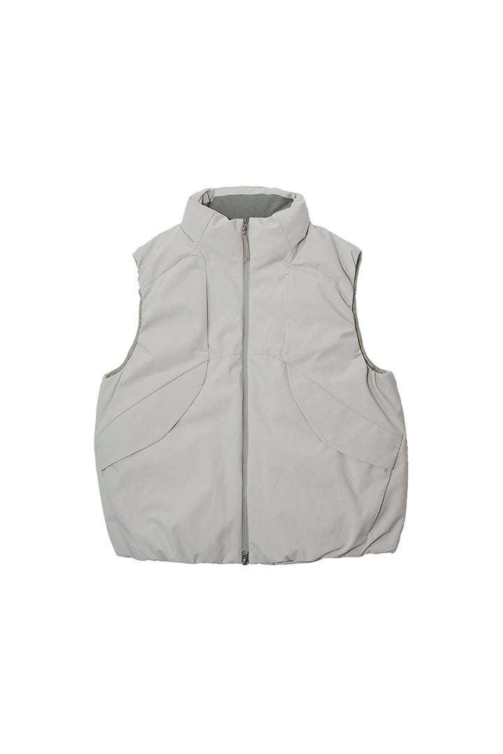 フラップポケット付きダウンベスト25BLMJ007