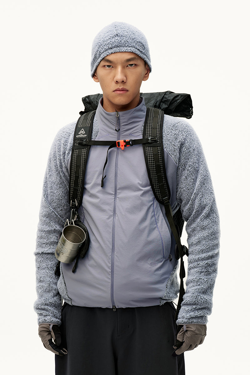 Polartec Alpha ウールスタンドカラースウェットシャツ