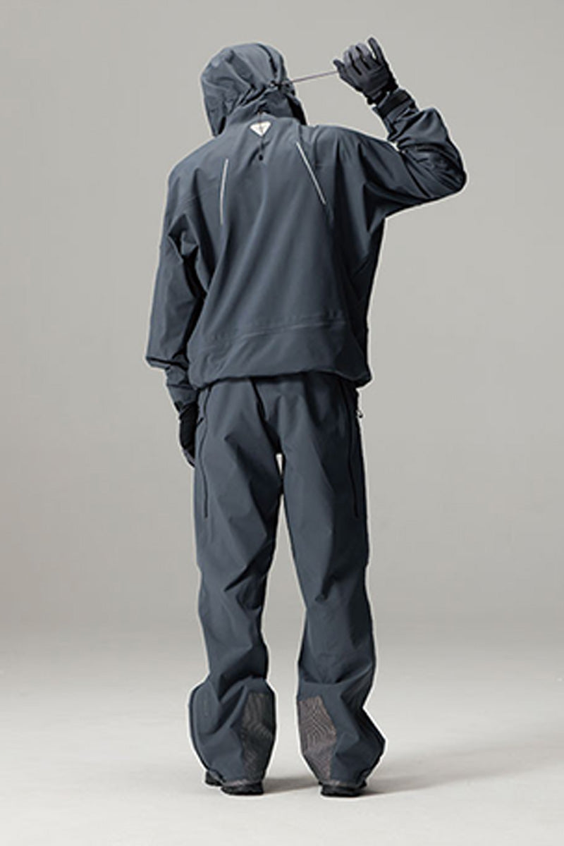 登山向け防水ハードシェルパンツ25BLCK023